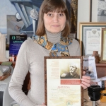 Чистякова с наградой
