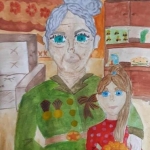 Анисимова Алиса, 10 лет, ''Праздник 9 мая!''. гуашь, пр. Чистякова  М.А.