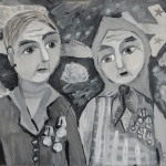 Авдеева Ксения, Ветераны, гуашь, пр.Хайбуллина Э.И.