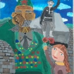 Ефимова Ксения, 10 лет, День Победы, гуашь, пр.Сергеева Н.Г.
