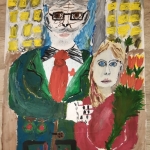 Хакимов Дамир, 11 лет, ''Утро 9 мая!'', гуашь, преп. Чистякова М.А.