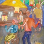 Колесник Валерия, 10 лет, Бессмертный полк, гуашь, пр.Литвиненко Е.В.