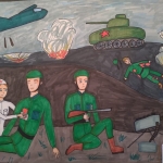 Идрисова Алия, 12 лет, Бой под Сталинградом, маркеры, пр.Кираев Р.Г.