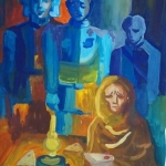 Еремеева Амалия, 12 лет, Вечная память, гуашь, пр. Шмидт Е.А