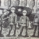 Леманова Ангелина, 12 лет, Награждение танкистов, маркер, пр.  Шмидт Е.А