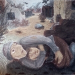 Пищулина Ольга, 13 лет, Вражеский авианалет, соус, преподаватель Литвиненкор О.В.