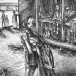 Волкова Софья 14 лет, Дети в нацистском концлагере, гел.ручка, пр.Литвиненко О.В.