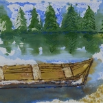 Федяйнова-Вика-11л-Старая-лодка-свободн-тема-гуашь-Герасимов-СН-ДХШ№1-г-Стерлитамак